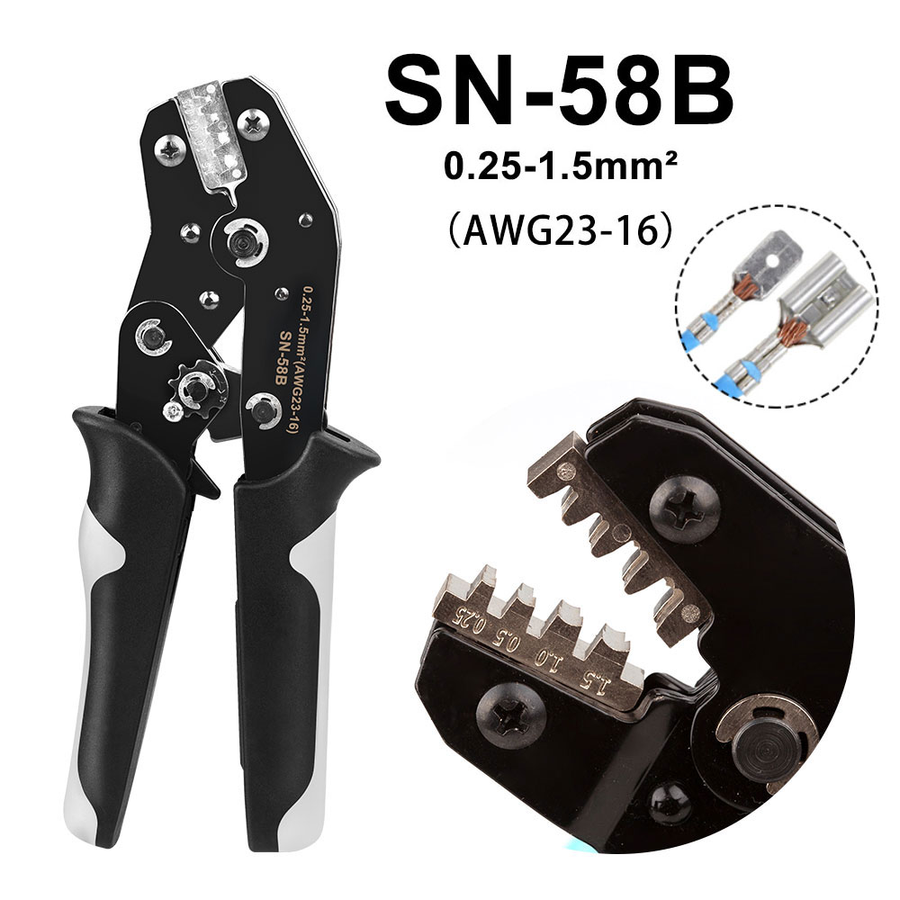 Power Tools China - SN-58B Ratchet Crimping Plier Crimper Tool