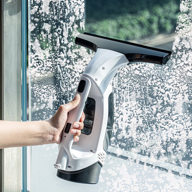 Power Tools Usa - 2000Pa Handheld Window Vacuum Squeegee Cordless