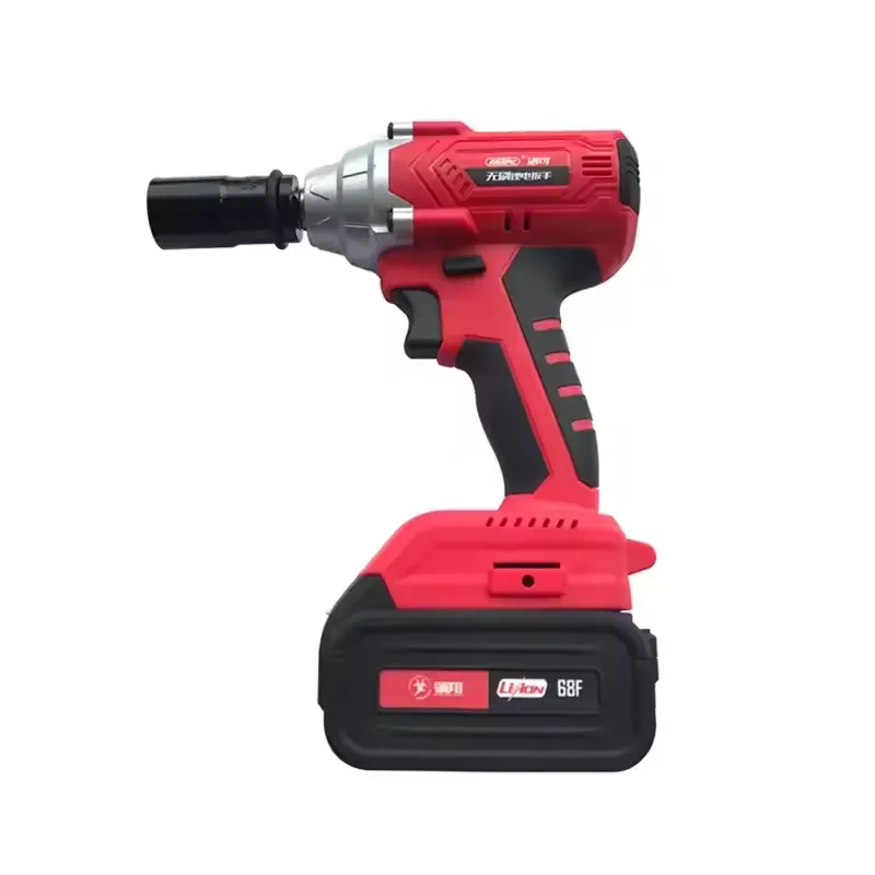 Power Tools Battery - 270N.m Portable Cordless Impact Wrench Power