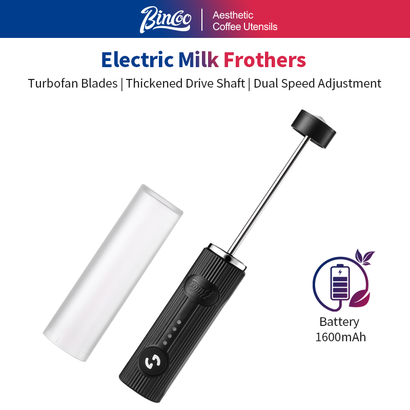 Power Tools Usa - BINCOO Electric Coffee Frother USB Rechargeable