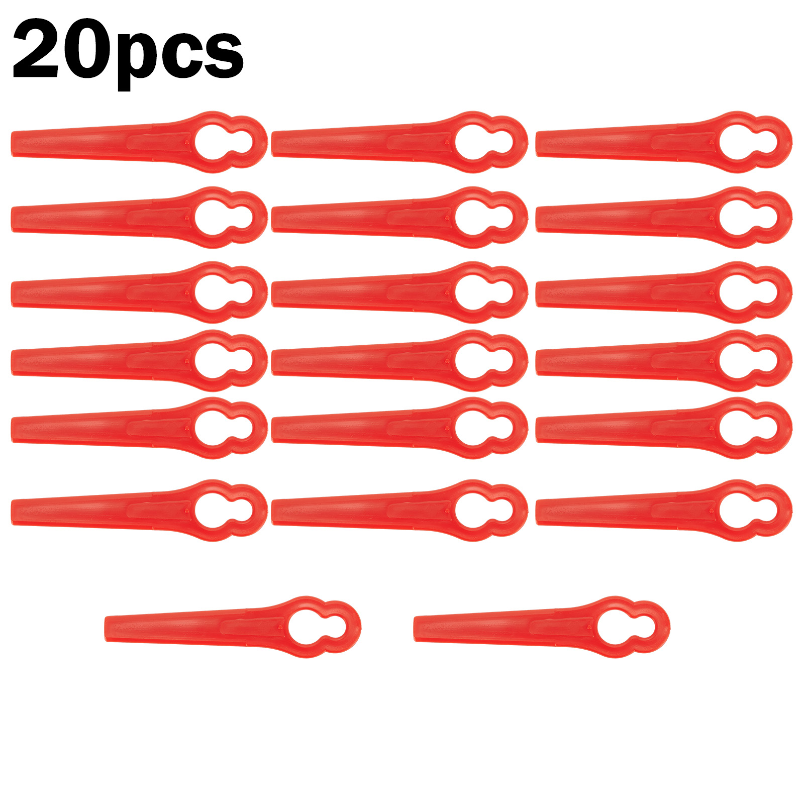 Power Tools Einhell - 20Pcs Plastic Grass Trimmer Blades For