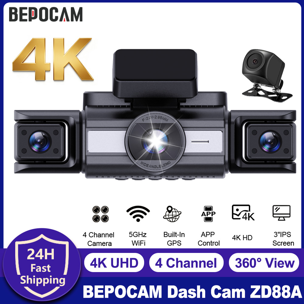 BEPOCAM 4 Channel Dash Cam 4K  - Power Tools China review and price