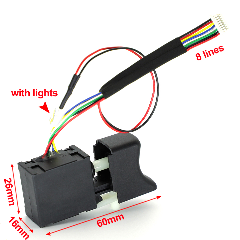 1Pcs Electric Drill Switch Adj - Power Tools Underwater review and price