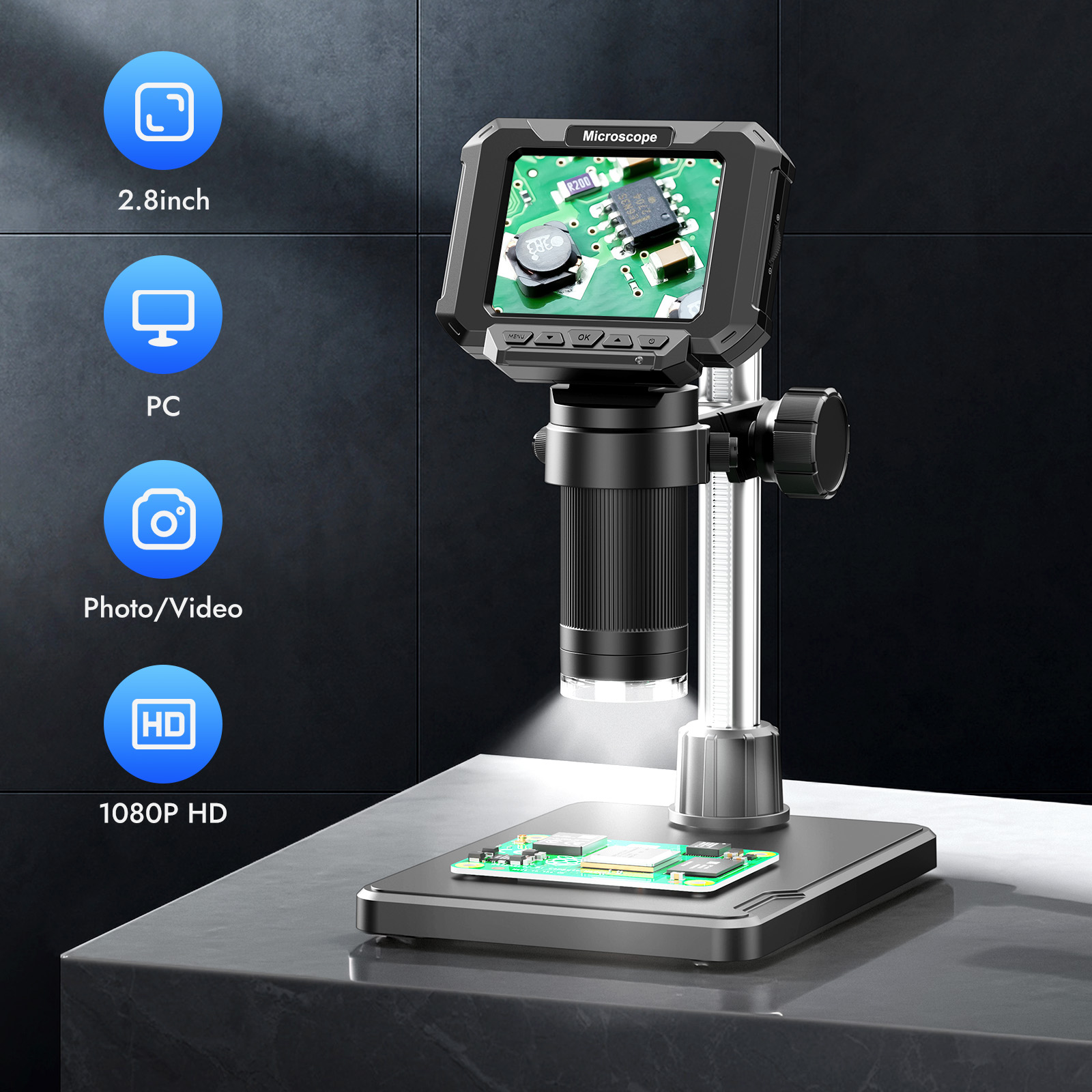 2.8inch Digital Coin Microscop - Power Tools Windows review and price