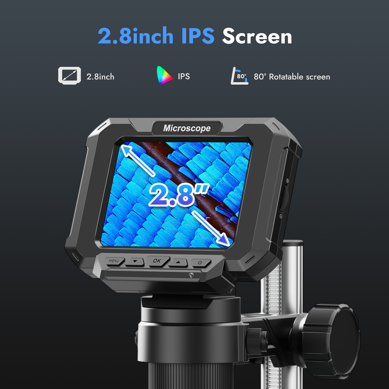 2.8inch Digital Coin Microscop - Power Tools Windows review and price