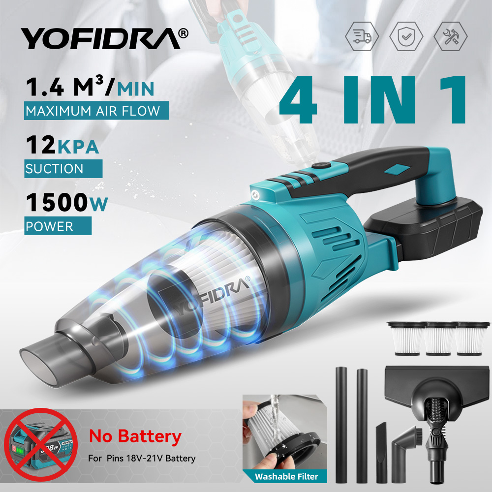 YOFIDRA 1500W 12KPA Electric V - Power Tools For Home review and price
