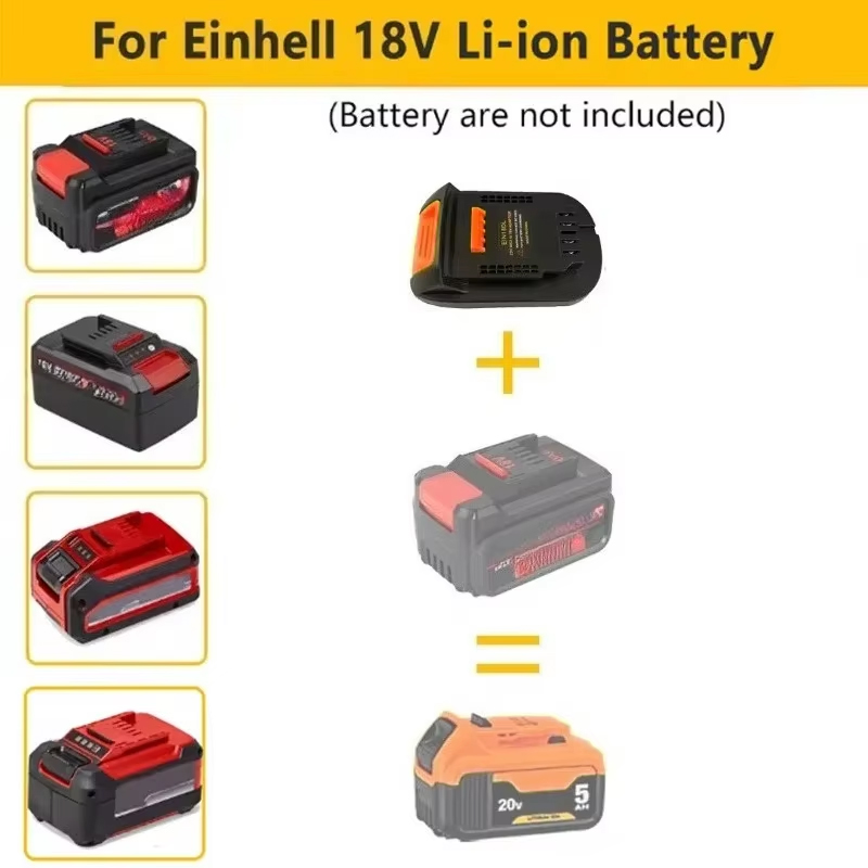 Tool Battery Adapter for Dewal - Power Tools Einhell review and price