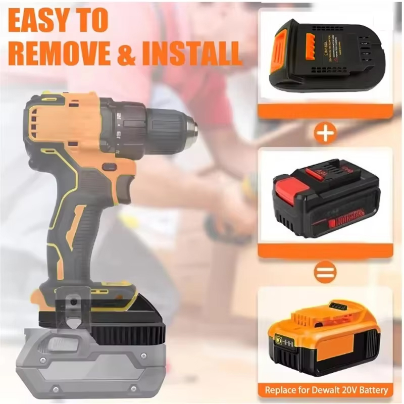 Tool Battery Adapter for Dewal - Power Tools Einhell review and price