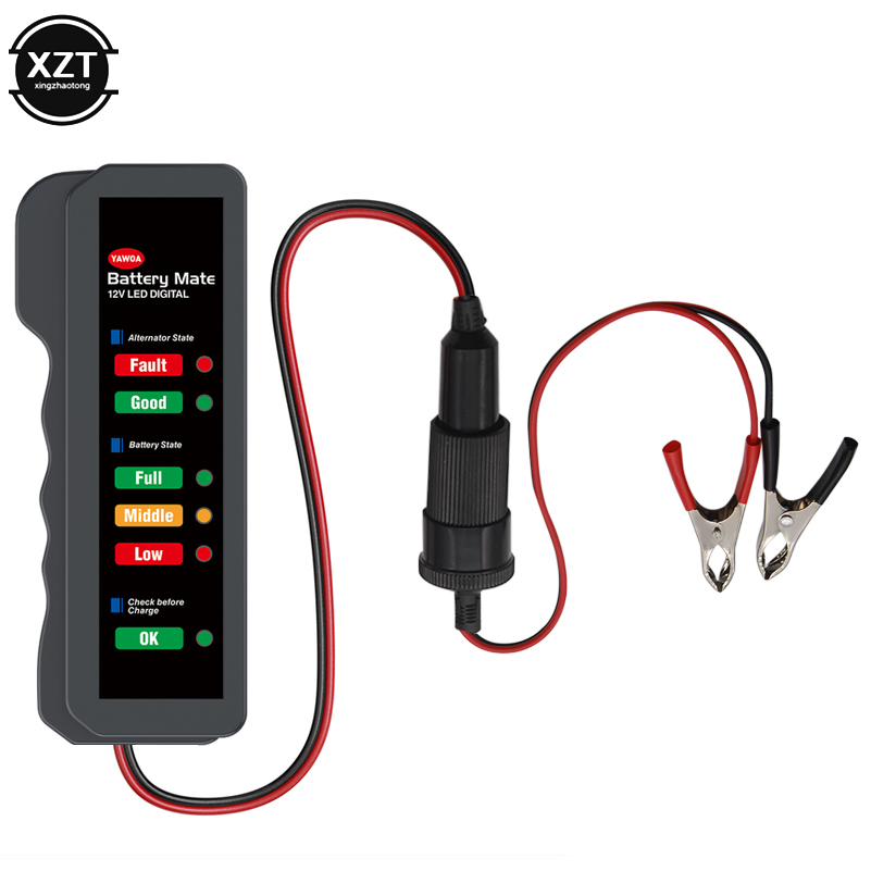 Car Battery Tester 6 LED Displ - Power Tools China review and price