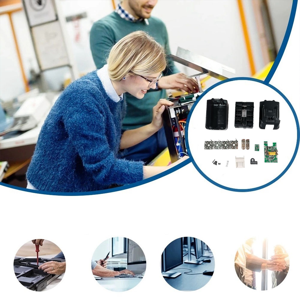 A62X Battery Plastic Case PCB  - Power Tools Battery review and price